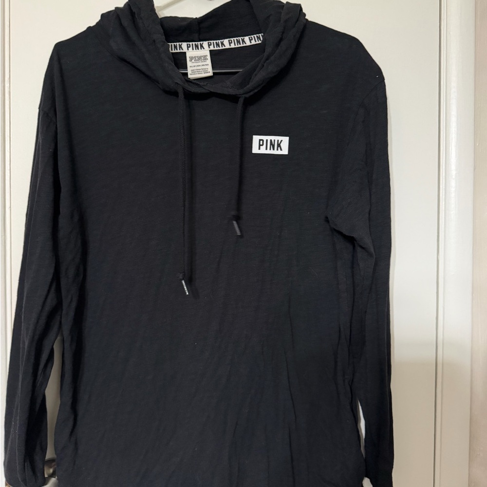 Victoria's Secret Black Hoodie Sweater